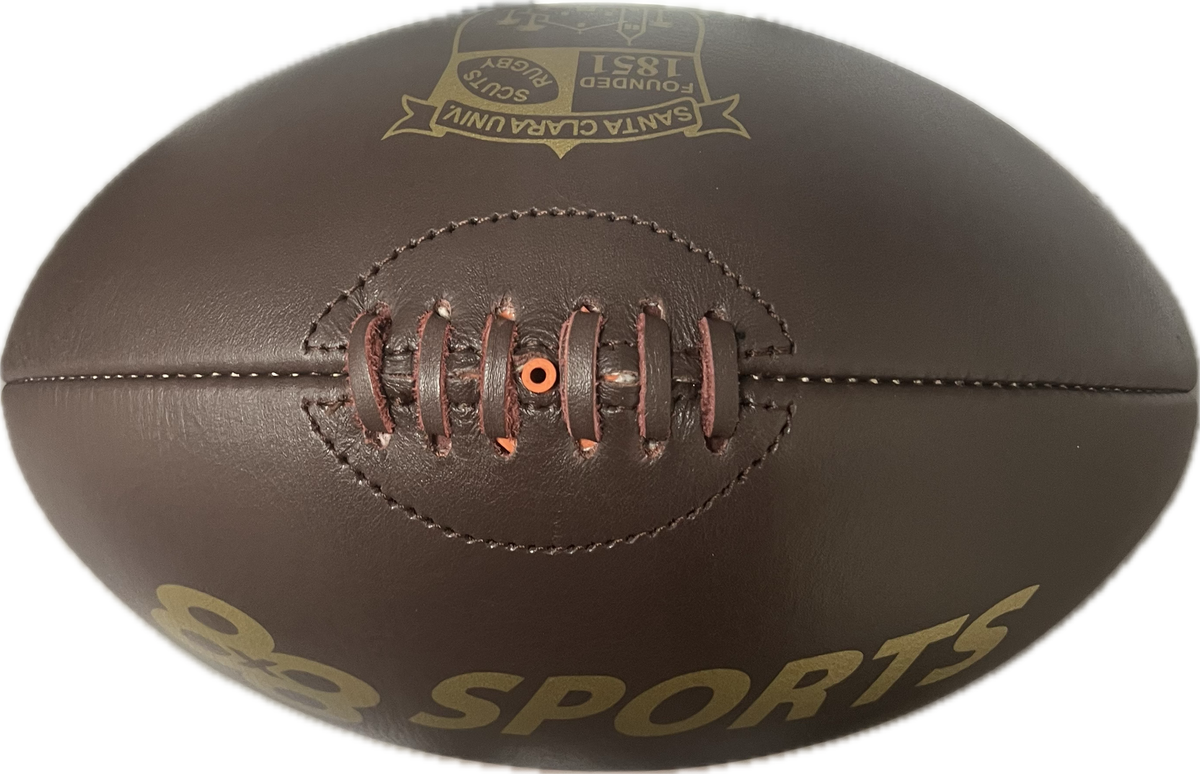 “The Legend” Custom Leather Rugby Ball 8x8 Sports